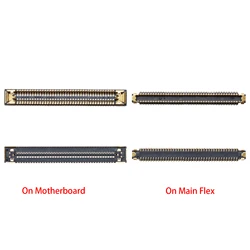 10Pcs USB Charger FPC Connector For Samsung Galaxy A12 A125 A125F A125F/DS LCD Display Screen Flex Charging Contact Plug 78 pin
