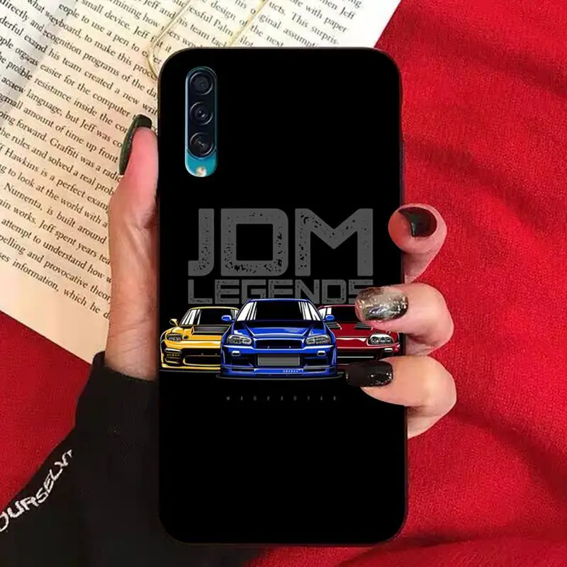 TOPLBPCS Прохладный Японии JDM спортивный автомобиль комиксов мягкий чехол для задней