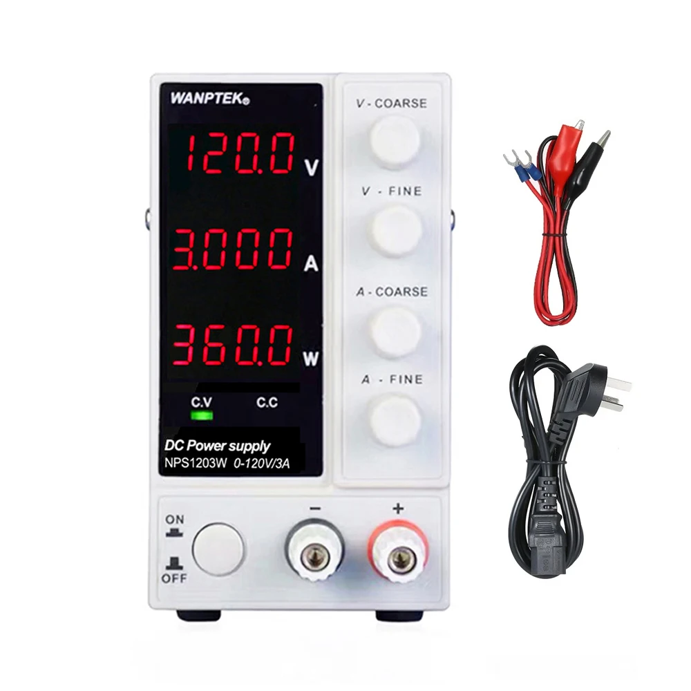 NPS1203W 120V3A мини источник питания постоянного тока для ремонта телефона Регулируемый источник питания регулируемый лабораторные тесты Переключатель Регулятор Напряжения
