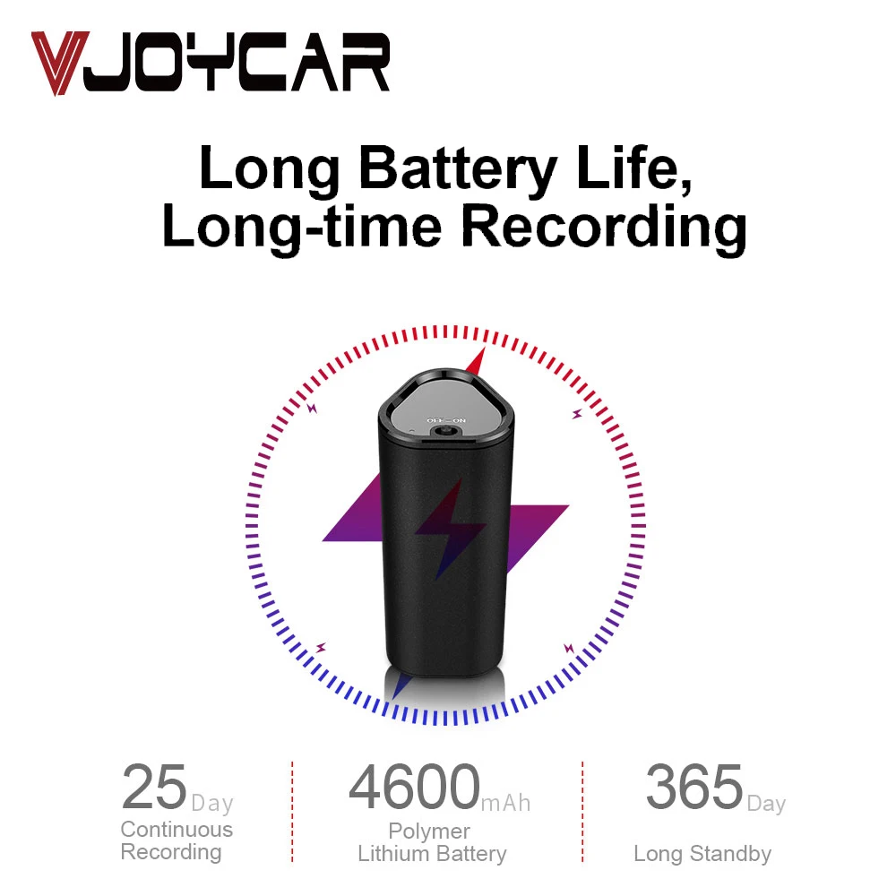 

Professional Voice Recorder Mini Easy Hidden Double A Battery Powered Continuous Recording 300 Hours Council Phone Talker Audio