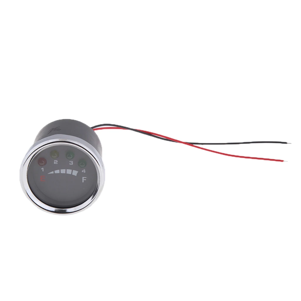 

36V Motorcycle Round Analog Battery State Of Charge Indicator Meter