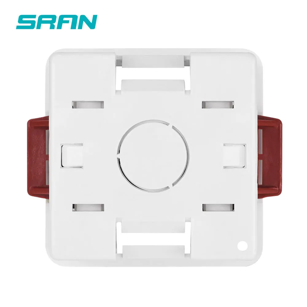 Switch box Wall socket box 1 Gang Dry Lining Box For Gypsum Board Drywall Plasterboad 46mm Depth Wall Switch BOX Wall Socket Cassette SRAN