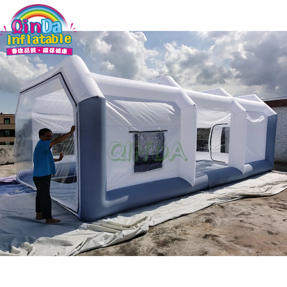 Tenda Gonfiabile Per Verniciatura A Spruzzo, Tenda Per Verniciatura A Spruzzo Per Auto, Cabina Di Verniciatura Gonfiabile Per Verniciatura Ad Aerograf