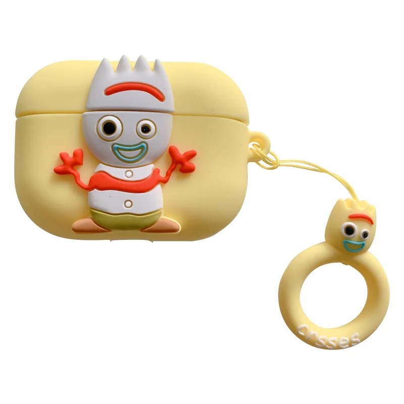 Toy Story Forky чехол для наушников для airpods Pro силиконовый чехол беспроводной bluetooth наушники зарядка сумка для funda airpod 3 кожа
