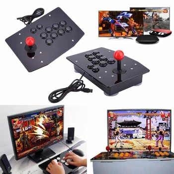

Gasky Arcade Joystick 10 Buttons Pc Controller Computer Game Arcade Sticks Joystick Consoles Gamepad for King of Fighters