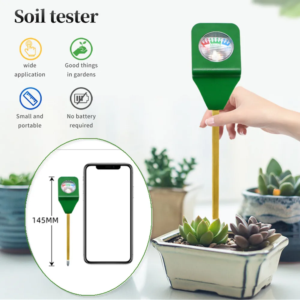 Mini Soil Moisture Meter Moisture Tester Soil Meter Plant Kit Moist Tester Testing Instrument for Gardening Plants Farming soil moisture sensor soil moisture meter