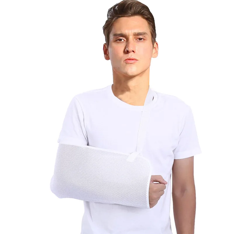 

Braces Medical Mesh Arm Slings Adjustable Shoulder Immobilizer Wrist Elbow Fracture Dislocation Support Injury Sprain Arm Sling