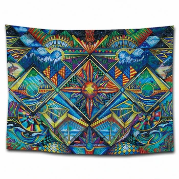 

Big Hip Hop Rock Reggae Graffiti Retro Polyester Tapestry Wall Stickers Rock Reggae Flags Banners Hanging Paintings Wall Decor C