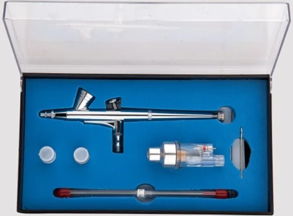 

Supply Double-Action Air Brush on Pot Capacity 2CC, Needle Diameter 0.2, 0.3, & Amp; 0.5 Mm TD-135F