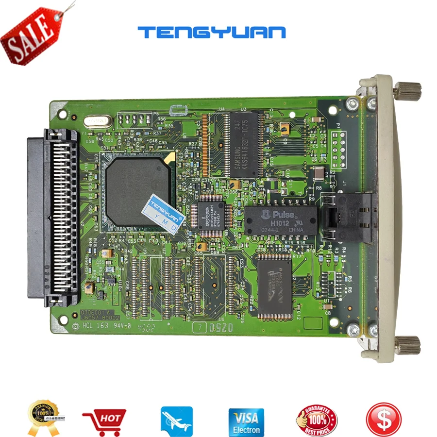 Jetdirect para hp 615n J6057a 10 100tx Ethernet Placa de Rede Servidor de Impressão Interna para hp 500 510 Impressora e Designjet Plotter - Imagem 5