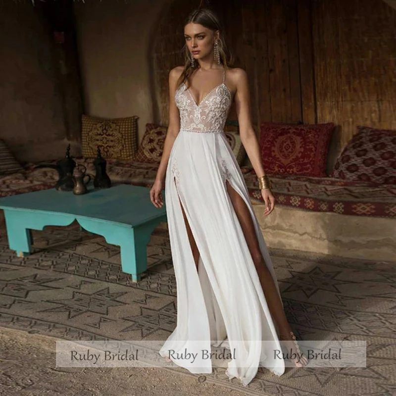 ruby wedding dress
