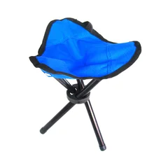 Модные стабильная три-стул на рамке творческая личность складной стул для рыбалки простой открытый кемпинг, необходимые складной стул Q379