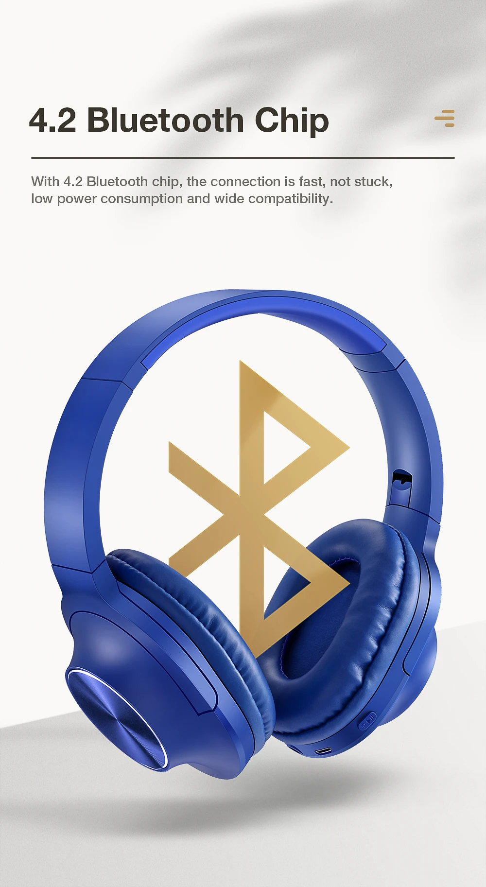 SANLEPUS Новые беспроводные наушники Bluetooth гарнитура Складные стерео наушники Игровые наушники с микрофоном для ПК мобильного телефона