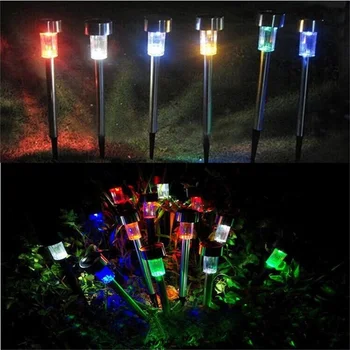 

10/12pcs LED Solar Garden Light Outdoor Solar Powered Waterproof Lawn Lamps Pathway Landscape Lighting For Patio Yard Decoration