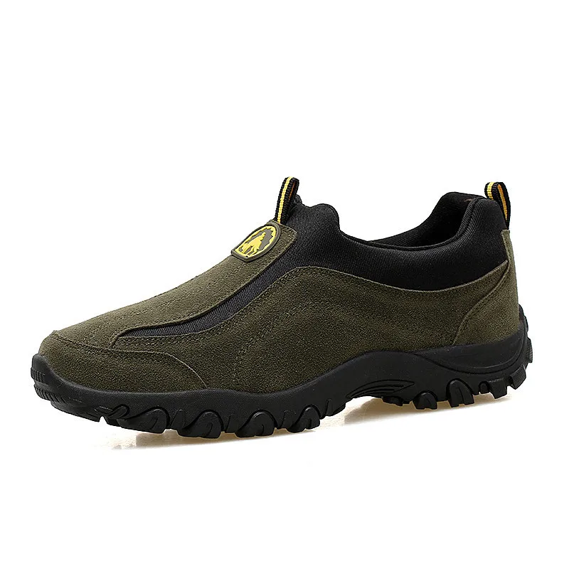 Men Boots Winter With Fur Warm Snow Boots Men Winter Boots Work Shoes Men Footwear Fashion Rubber Ankle Shoes