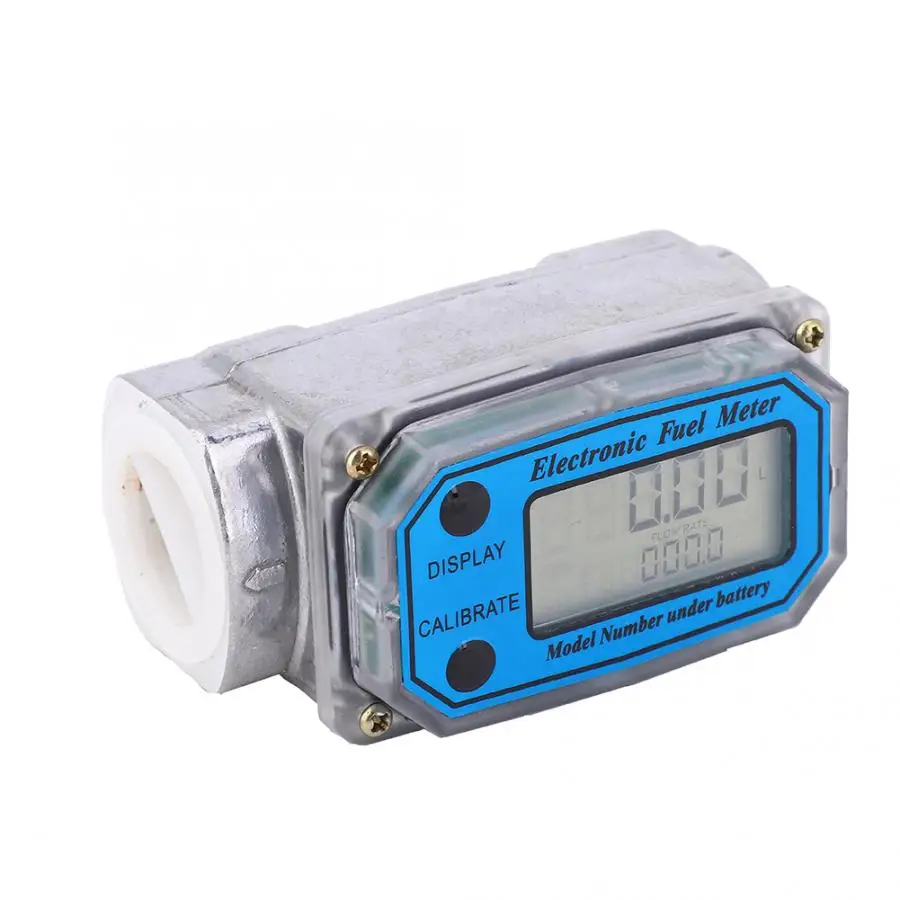 Счетчик топлива fuel flow meter. Счётчик для дизтоплива fm-120. Поток 20. Расходомер цифровой флоуметр с диодной подсветкой. Поток 20.