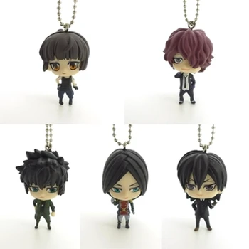 

Lovely Cute Cartoon Psycho-Pass Version Keychain Model Japan Psycho Pass Toy for Animation Collection Kid Action Figure