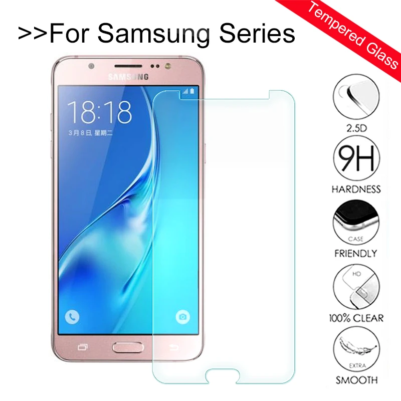 Защитное стекло для Samsung J5 2016 J3 J1 J7 6 J 1 3 5 7 закалённое экрана на Galaxy J16 J36 J52016 5j 3j