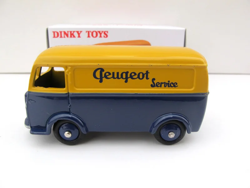 03 1/43 PEUGEOT игрушечный фургон автомобиль сплав классический литой коллекционный автобус игрушки - Цвет: 03