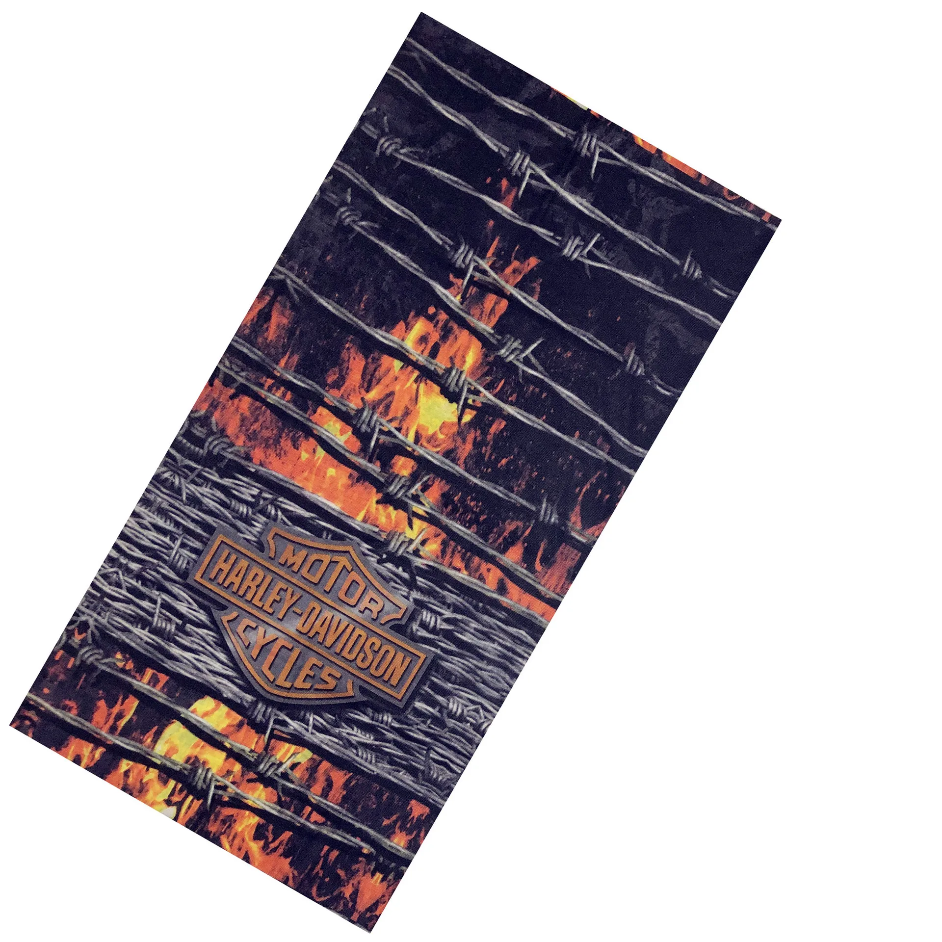 

Custom Outdoor Sports Multi-functional Flexible Seamless Magic Harley Headscarf Scarf Riding Mask Sunscreen Bandana