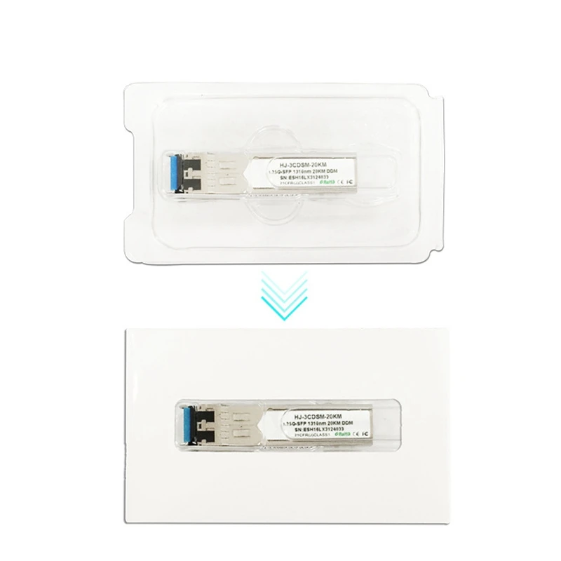 SFP к RJ45 медный модуль 1,25G SFP 1310Nm приемопередатчик модуль 20 км для HUAWEI с DDM