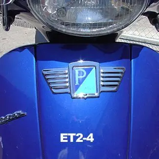 Motorcycle Chrome Wings Logo Trim Case for Piaggio Vespa GS150