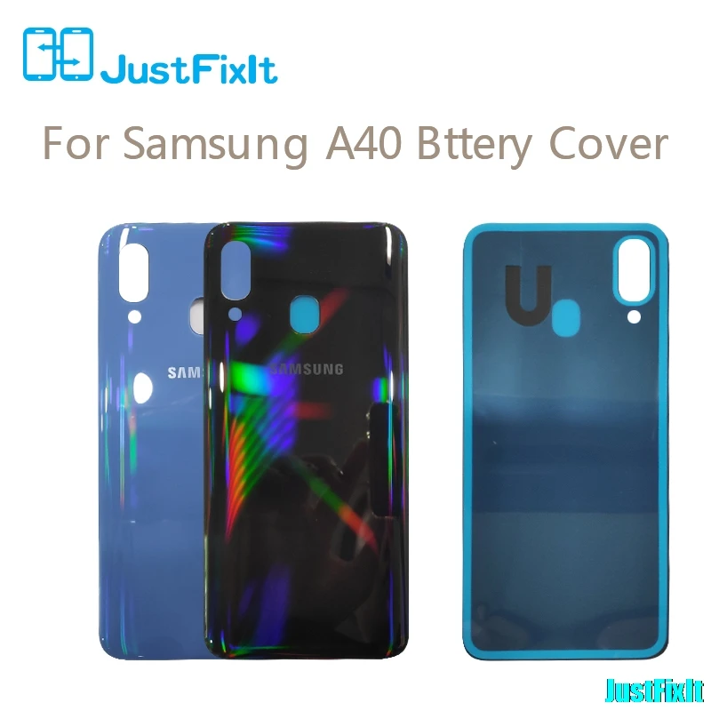 Сменная Крышка батарейного отсека для SAMSUNG Galaxy A40 2019 SM A405F A405 задняя крышка