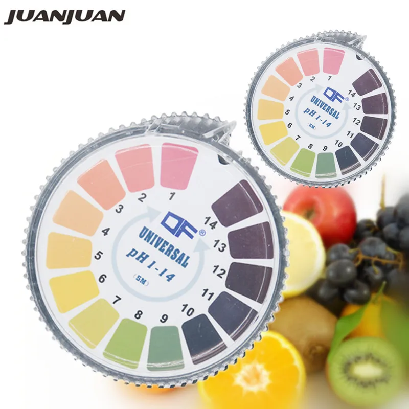 Ph Test Paper Universal Measure Range of 1-14 Ph Indicator Litmus Test Paper Strip Roll for Water Urine And Saliva 2