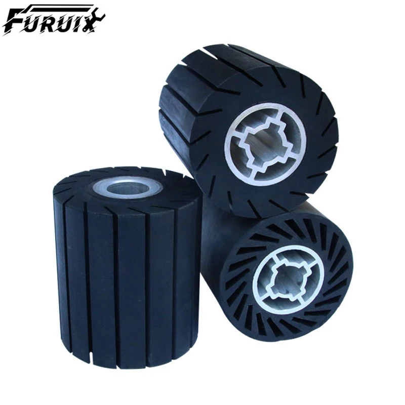 90*100mm Rubber Expander Centrifugal Wheel / Sanding Sleeves / Adapter for Angle Grinder Metal Polishing Set