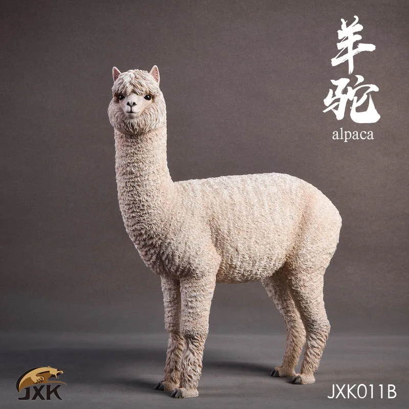 JxK.Studio Jxk011 1/6 Alpaca Animal Model Display Collectible Toy GK Static Toys 