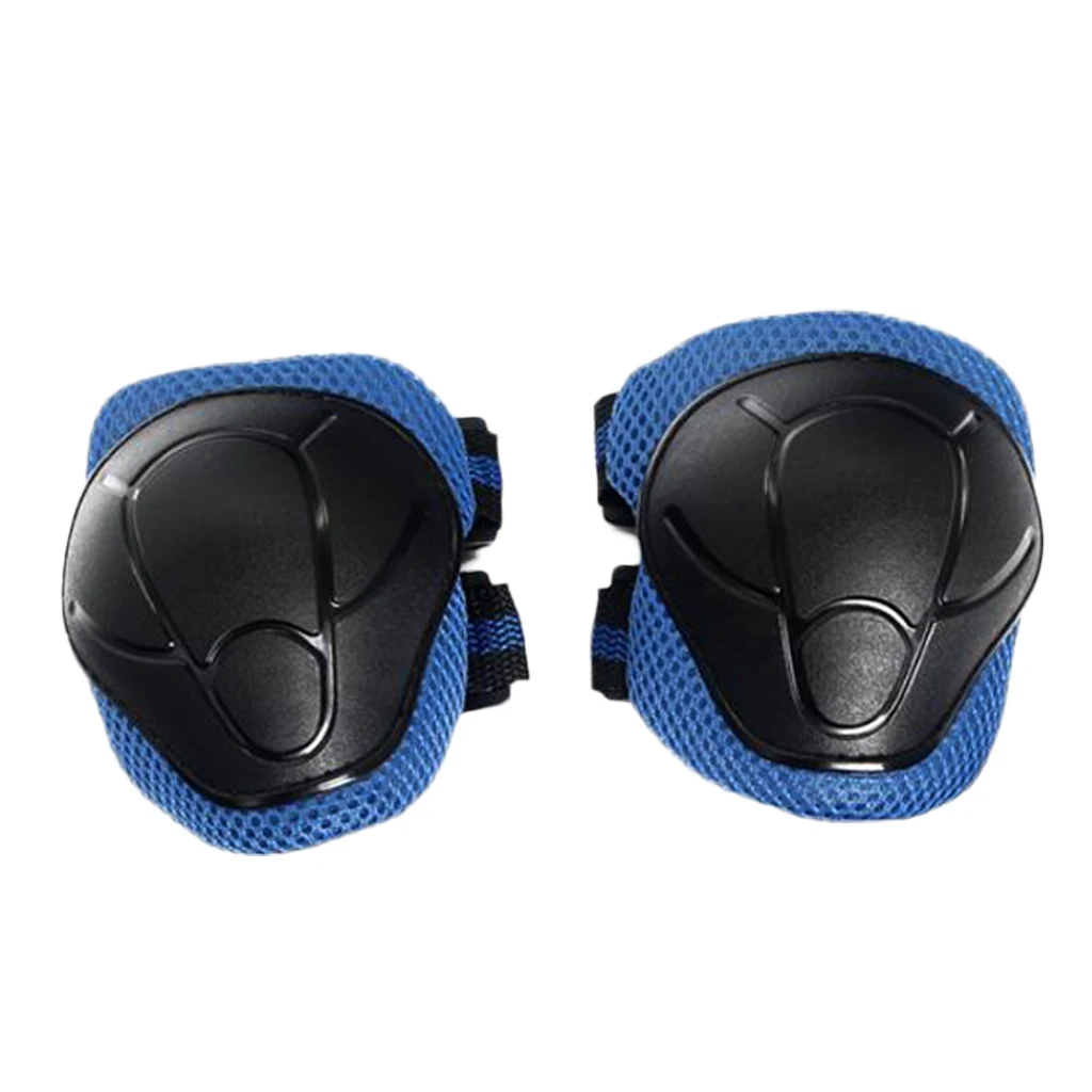6 Pcs Kid Child Roller Skating Bicycle Bike Knee Wrist Elbow Pad Sets - 6 colors to choose