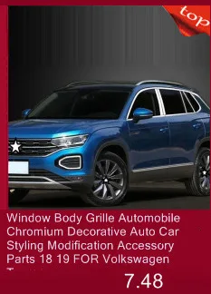 Автомобильная Модифицированная хромированная система управления дверными чашками для стайлинга автомобилей аксессуары с яркими блестками 18 19 для Volkswagen Tayron