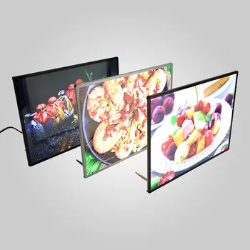 

A3 menu led lightbox photo lightbox portable menu board