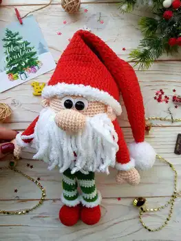 

crochet toys amigurumi santana Chirstmas model number 202009110017