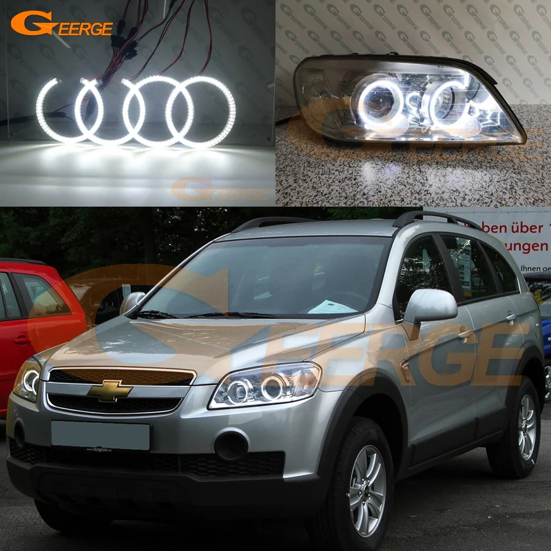 Для Chevrolet Captiva S3X 2006 2007 2008 2009 2010 ультра яркий SMD светодиодный комплект колец