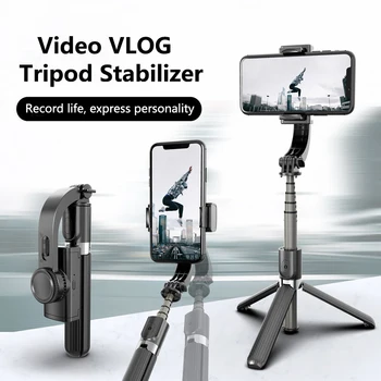 

Anti-Shake Bluetooth Remote Control Tripod 360° Rotate Smart Phone Selfie Holder Vlog Live Show For Android IOS