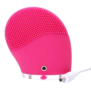 

Skin Face Care Mini Electric Facial Cleaning Massage Brush Washing Machine Waterproof Silicone Cleanser Dirt Remove SPA Tools