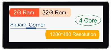 2-32G 4 Core 10,25 дюймов Автомобильный Радио экран gps навигация для Mercedes Benz C Class W204 2011- Bluetooth Сенсорный экран Android дисплей - Цвет: 2-32G 4 Core