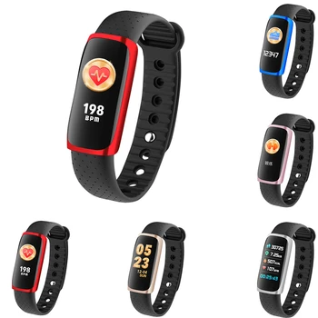 

X5 Smart Bracelet Heart Rate Blood Pressure Sleep Waterproof Multi-function Pedometer Curved Color Screen Watch