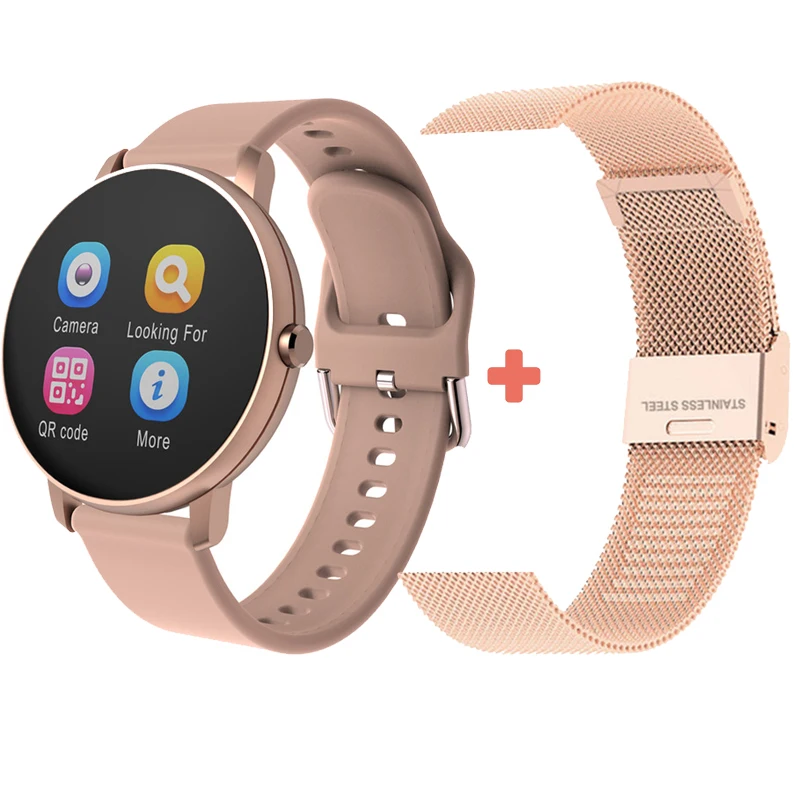 Smart Watch 2020 Women Heart Rate Fitness Tracker Women Waterproof Blood Pressure Monitor Smartwatch P8 For Android IOS PK I5|Smart Watches| - AliExpress