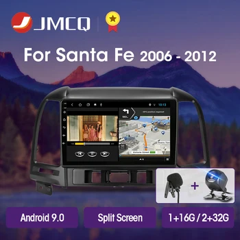 

JMCQ T3L For Hyundai Santa Fe 2 2006-2012 Car Radio Multimedia Video Player Navigation GPS stereo Android 9.0 DSP No 2din 2 din