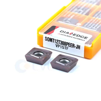 

SOMT12T308PEER JH US735 UE6020 VP15TF High quality Milling inserts Turning tools Carbide insert CNC lathe tools Turning inserts