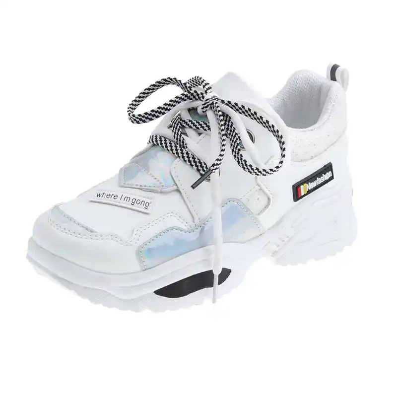 trainers with big heels