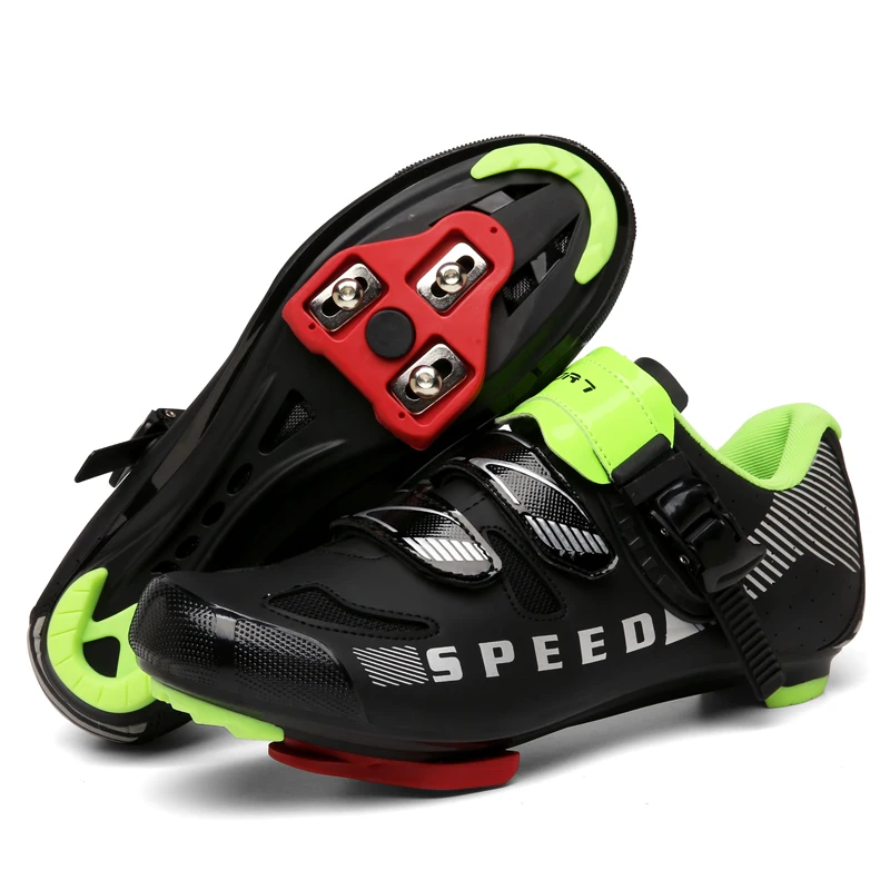 

Cycling Men Shoe Riding Sports Road Mountain MTB Triathlon Self-locking Non Slip Comfortable Breathable SPD Bicycle Sneakers
