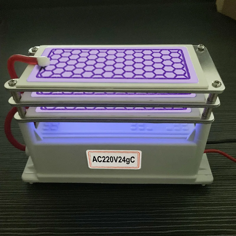220 V 24g озоновый генератор поворотный флэш-памяти-платья с покроем «срок жизни протяжении длительного периода времени, Длинные G озонатор для чистой воды племени