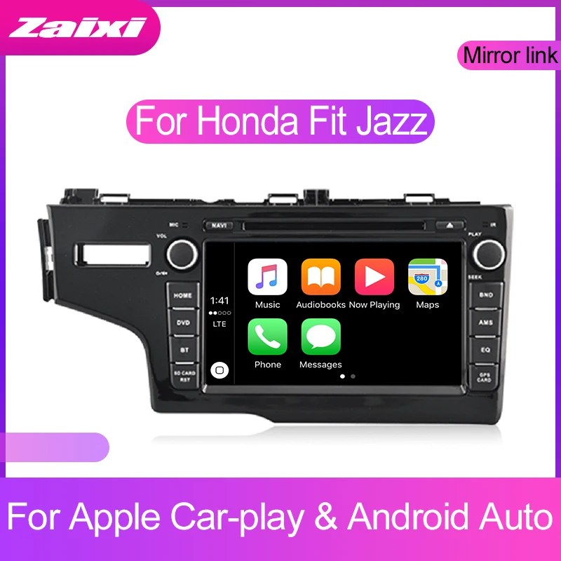 ZaiXi Android автомобильный мультимедийный плеер 2 Din WIFI GPS навигация Авторадио для Honda