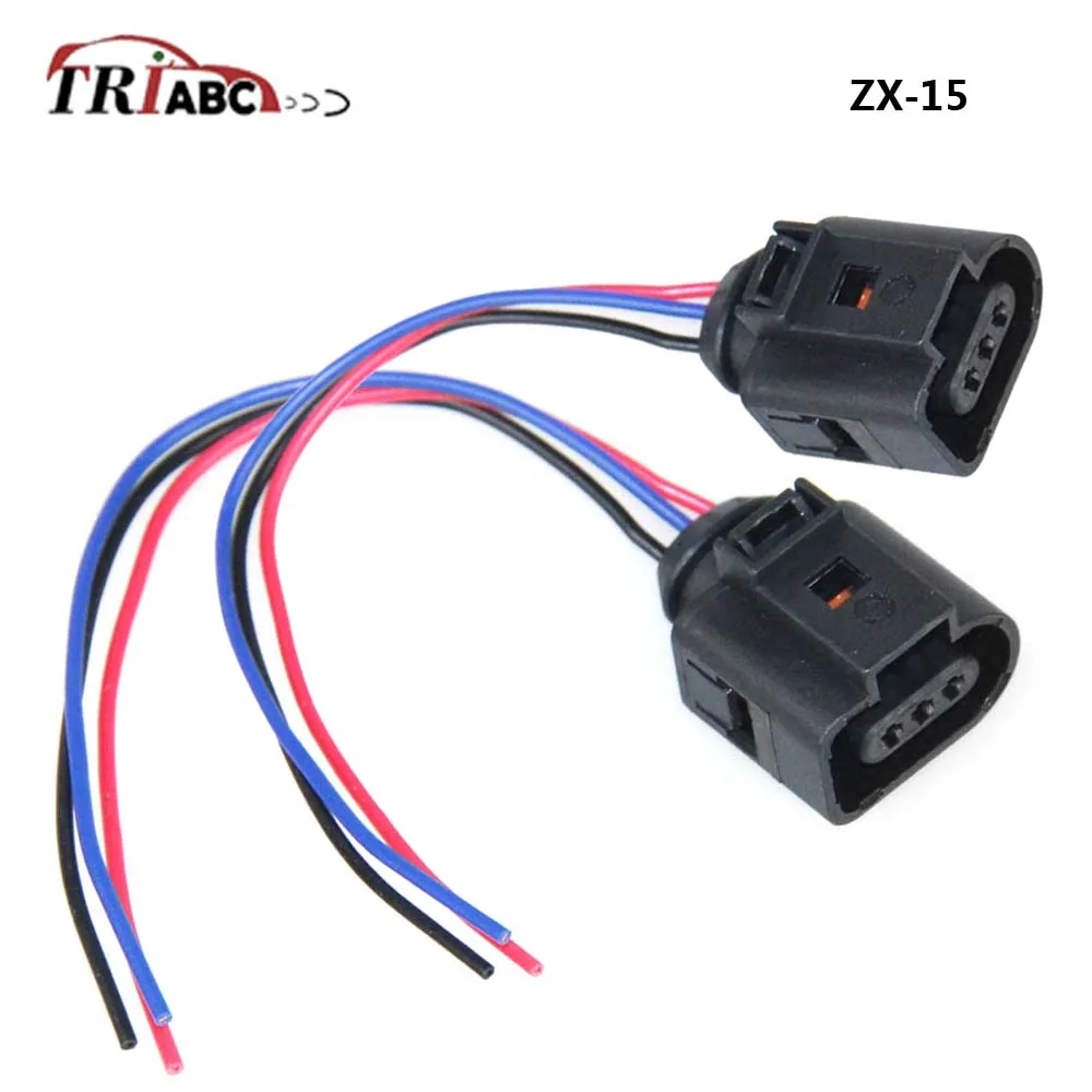 

4F0898301A 7H0919275D 4B0919275 PDC Parking Sensor Connector Plug With Wire Pigtail For 6QD919275 VW Audi Parktronic System