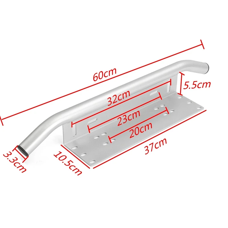 Автомобильный номерной знак внедорожный Передний Номерной Знак Кронштейн Рамка Держатель светильник бар крепление бампер для внедорожника грузовика автомобиля аксессуары