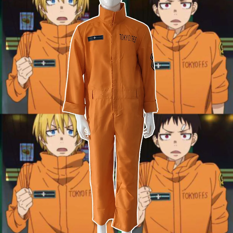 Anime Cosplay Fire Force Enen no 