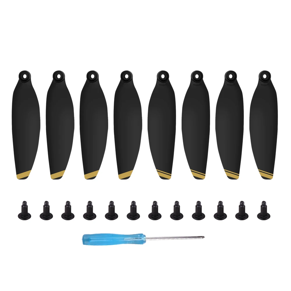 Buy 8pcs Colorful Lightweight Propellers 4726F Foldable Low Noise Props for DJI Mavic Mini Drone Replacement Blades Accessories